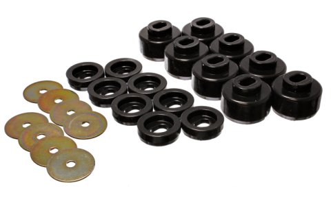 Energy Suspension 99-06 Silverado C1500/K1500/01-06 Silverado C2500/K2500 Black Body(cab) Mount Set thumbnail 2