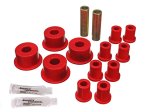 Energy Suspension 65-72 Dodge Charger (w/ 2in Main Eye) Red Rear Leaf Spring Bushing Set thumbnail 3
