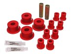 Energy Suspension 65-72 Dodge Charger (w/ 2in Main Eye) Red Rear Leaf Spring Bushing Set thumbnail 4