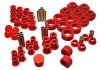 Energy Suspension 81-87 Chevy/GMC 4WD (W/ Stock Front Springs) Red Hyper-flex Master Bushing Set thumbnail 6