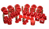 Energy Suspension 81-87 Chevy/GMC 4WD (w/ Aftermarket Frt Springs) Red Hyper-flex Master Bushing Set thumbnail 1