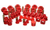 Energy Suspension 81-87 Chevy/GMC 4WD (w/ Aftermarket Frt Springs) Red Hyper-flex Master Bushing Set thumbnail 2