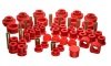 Energy Suspension 81-87 Chevy/GMC 4WD (w/ Aftermarket Frt Springs) Red Hyper-flex Master Bushing Set thumbnail 6