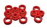 Energy Suspension 87-96 Dodge Dakota 2WD Red Body (Cab) Mount Set thumbnail 3