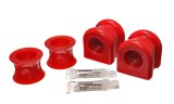 Energy Suspension 00-04 Dodge Dakota 4WD / 00-04 Durango 4WD Red 35mm Front Sway Bar Bushing Set thumbnail 2
