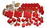 Energy Suspension 07-11 Jeep JK 4dr Red Hyper-Flex Master Bushing Set thumbnail 3