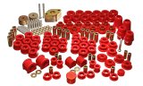 Energy Suspension 07-11 Jeep JK 4dr Red Hyper-Flex Master Bushing Set thumbnail 4