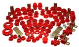 Energy Suspension 07-11 Jeep JK 2dr Red Hyper-Flex Master Bushing Set thumbnail 2