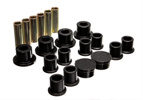 Energy Suspension 98-11 Ford Ranger Black Rear Leaf Spring Bushing Set thumbnail 1