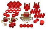 Energy Suspension 80-86 Jeep CJ7 Red Hyper-Flex Master Bushing Set thumbnail 2