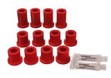 Energy Suspension 84-85 Toyota 4Runner 2 & 4WD Red Front Leaf Spring Bushing Set thumbnail 4