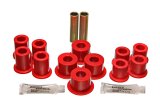 Energy Suspension 89-94 Toyota Pick Up 2WD (Exc T-100/Tundra) Red Rear Leaf Spring Bushing Set thumbnail 3