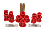 Energy Suspension 89-94 Toyota Pick Up 2WD (Exc T-100/Tundra) Red Rear Leaf Spring Bushing Set thumbnail 5