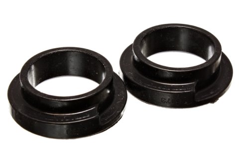 Energy Suspension Universal 2 1/8in ID 2 1/2in OD 5/8in H Black Coil Spring Isolators (2 per set) thumbnail 2