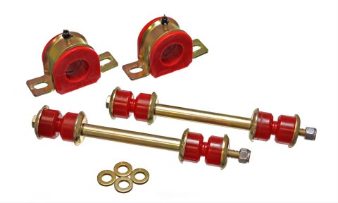 Energy Suspension 00-06 Tahoe/Yukon/Denali 2WD Red 32mm Front Sway Bar Bushing Set thumbnail 1