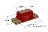 Energy Suspension 82-02 Chevrolet Camaro / 82-02 Pontiac Firebird Red Transmission Mount thumbnail 1