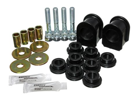 Energy Suspension 99-04 Ford F250 SD/350 4WD Black Front 1-1/4in Sway Bar Bushing Set thumbnail 2