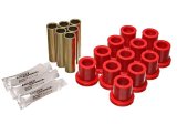 Energy Suspension 57-72 Ford F-100 / F-150 Rear 2WD Red Spring and Shackle Set thumbnail 2