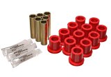 Energy Suspension 57-72 Ford F-100 / F-150 Rear 2WD Red Spring and Shackle Set thumbnail 6