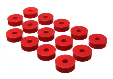 Energy Suspension 55-73 Jeep CJ5/CJ7/CJ8 Scrambler Red Body (Cab) Mount Set thumbnail 4