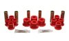 Energy Suspension 8/81-96 Ford F100/F150 2WD Red Rear Leaf Spring Bushing Set thumbnail 6