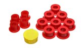 Energy Suspension 6/74-80 MG MGB Red Front Control Arm Bushing Set thumbnail 7