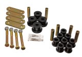 Energy Suspension 64-73 Ford Mustang Black Heavy Duty Shackle Set thumbnail 2