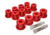 Energy Suspension 80-86 Nissan 720 & Hardbody Pickup 2WD Red Rear Leaf Spring Bushing Set thumbnail 7