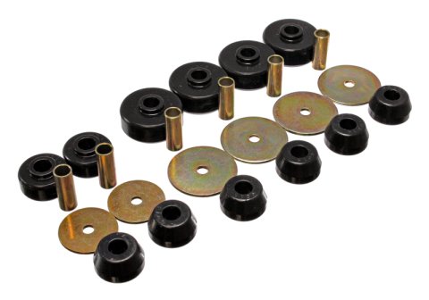 Energy Suspension 79-88 Toyota 4WD (Exc T-100 & Tundra) Black Body Cab Mount Set thumbnail 2