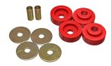 Energy Suspension 73-79 Chrysler B-Body Red Torsion Bar Crossmember Mount Bushing Set thumbnail 3