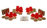 Energy Suspension 92-02 Dodge Viper Red Rear Control Arm Bushing Set thumbnail 1