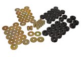 Energy Suspension 65-67 Chevy Malibu/Chevelle/Monte Carlo CONVERTIBLE ONLY Black Body Mount Set thumbnail 4