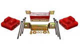 Energy Suspension 88-94 GM Blazer 4WD K Series Red Motor and Transmission Mounts; Zinc Finish thumbnail 4