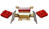 Energy Suspension 88-94 GM Blazer 4WD K Series Red Motor and Transmission Mounts; Zinc Finish thumbnail 5
