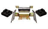 Energy Suspension 88-94 GM Blazer 4WD K Series Black Motor and Transmission Mounts; Zinc Finish thumbnail 1