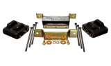 Energy Suspension 88-94 GM Blazer 4WD K Series Black Motor and Transmission Mounts; Zinc Finish thumbnail 2