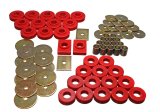 Energy Suspension 55-57 Chevy Full Size (Belair/Caprice/Impala) Red Body Mount Set thumbnail 6