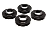 Energy Suspension 97-06 Jeep Wrangler TJ / 84-01 Cherokee Black Fr/Rear Coil Lift Isolator Set of 4 thumbnail 3