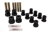 Energy Suspension 73-87 GM Denali XL/Suburban/Yukon XL 4WD Black Front Leaf Spring Bushing Set thumbnail 8
