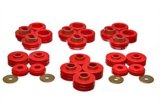 Energy Suspension 81-91 GM Denali XL/Suburban/Yukon XL 2WD/4WD Red Body (Cab) Mount Set thumbnail 3