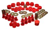 Energy Suspension 85-92 VW Golf/GTI/Jetta / 72-93 Dodge Ramcharger Red Hyper-flex Master Bushing Set thumbnail 1