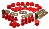 Energy Suspension 85-92 VW Golf/GTI/Jetta / 72-93 Dodge Ramcharger Red Hyper-flex Master Bushing Set thumbnail 5