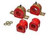 Energy Suspension 91-93 GM Syclone/Typhoon 4WD Red 32mm Fr Sway Bar Bushing Set thumbnail 3