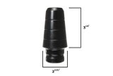 Energy Suspension 97-06 Jeep Wrangler TJ with 1 3/4 in lift Black Front Bump Stop Set (Set of 2) thumbnail 5