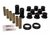 Energy Suspension 82-04 GM S-10/S-15 Pickup 2WD / 82-04 S-10 Blazer Blk Rear Leaf Spring Bushing Set thumbnail 1