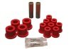 Energy Suspension 70-72 Dodge Charger (w/ 1-1/2in Main Eye) Red Rear Leaf Spring Bushing Set thumbnail 7