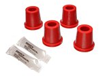 Energy Suspension 87-96 Mitsubishi 2WD PU / 79-93 Dodge D-50 PU Red Front Control Arm Bushing Set thumbnail 2