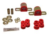Energy Suspension 84-01 Jeep Cherokee Red Front 25mm Sway Bar Bushing Set w/End Link Bushings thumbnail 2