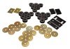 Energy Suspension 55-57 Chevy Full Size Convertible ONLY (Belair/Caprice/Impala) Blk Body Mount Set thumbnail 7