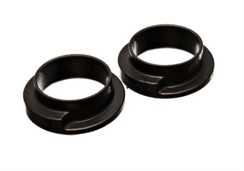 Energy Suspension Universal 2-3/16in ID 3in OD 1in H Black Coil Spring Isolators (2 per set) thumbnail 1